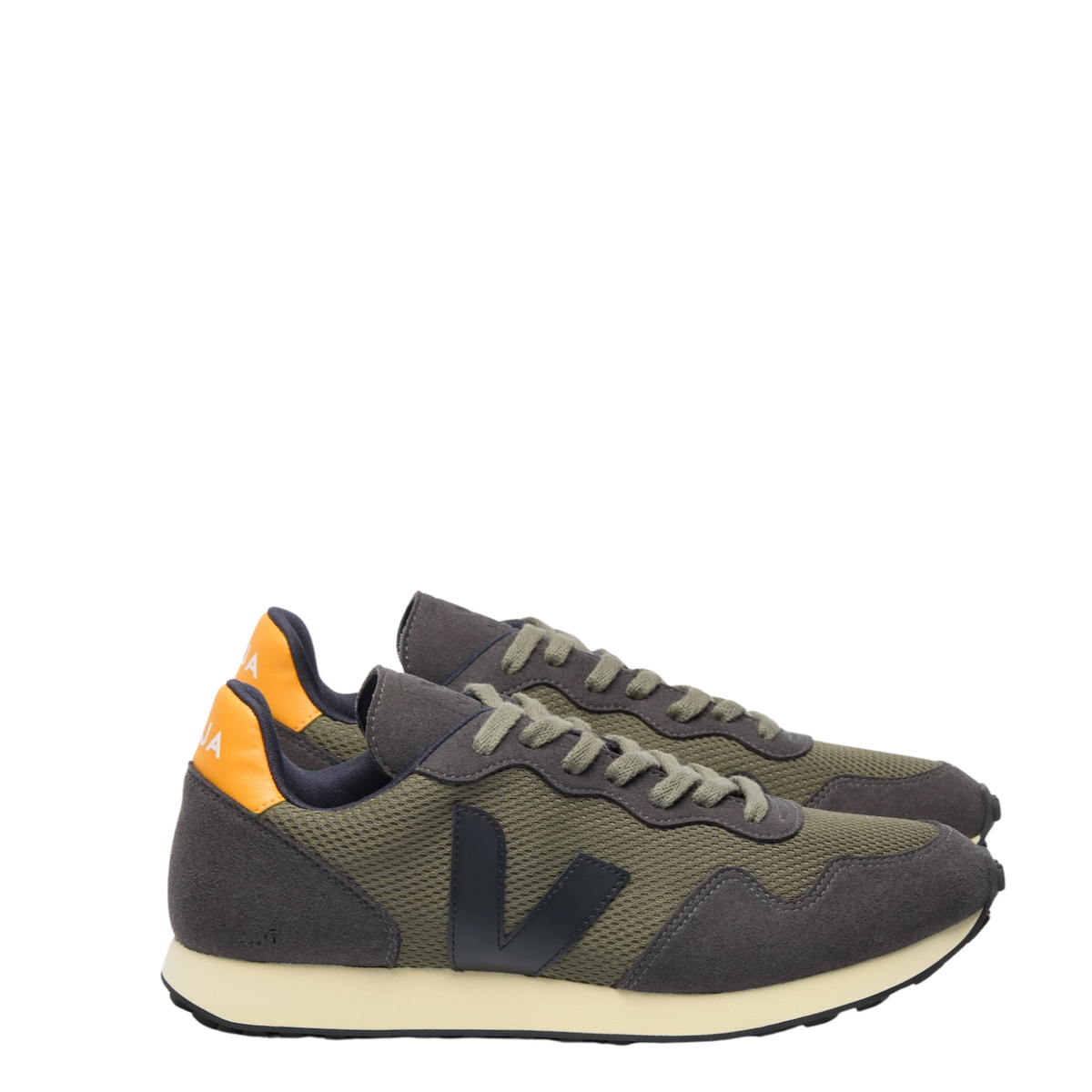Veja SDU Alveomesh Shoe - Kaki/Black/Ouro