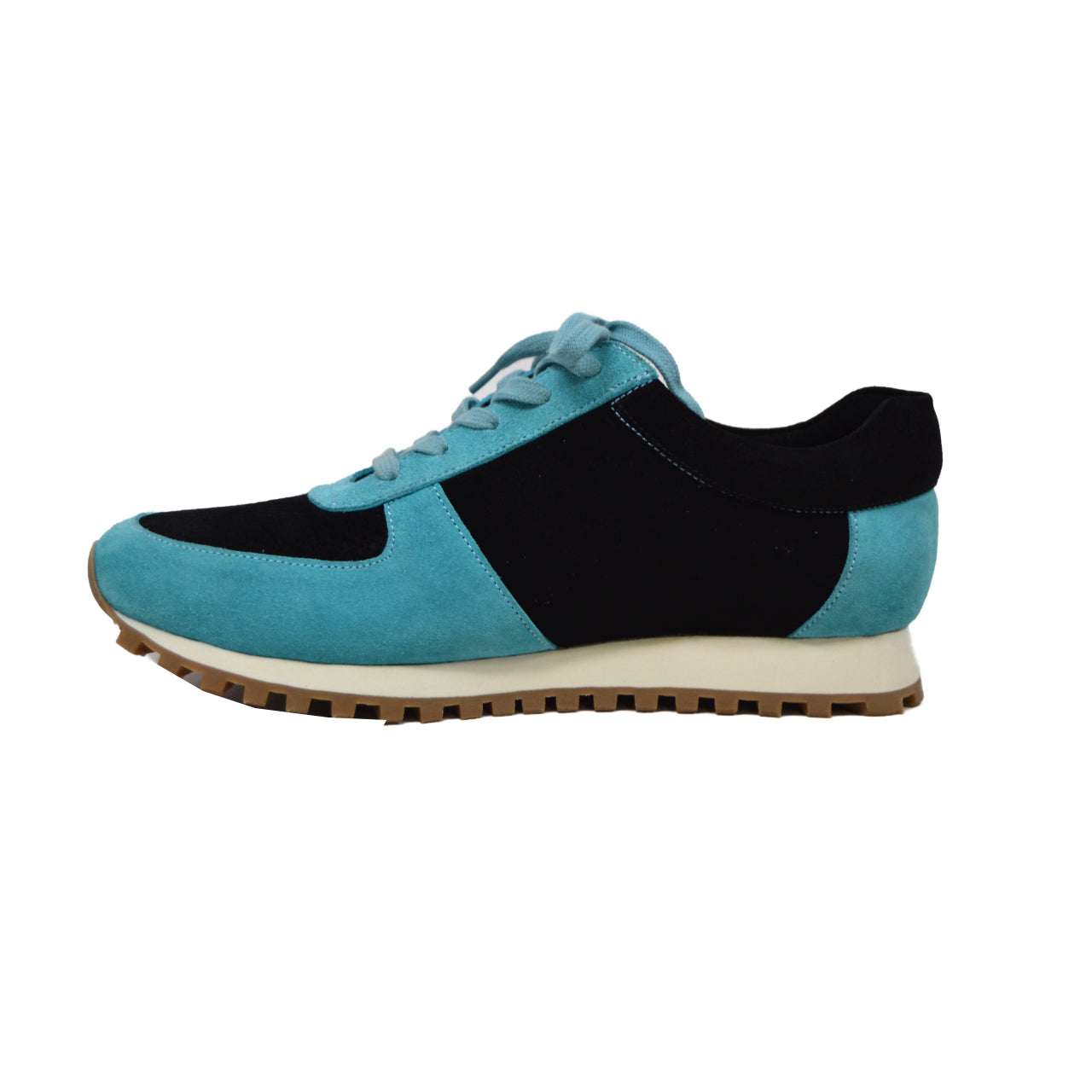 British Walkers Surrey Men's Aqua and Black Low Top Sneakers view 5