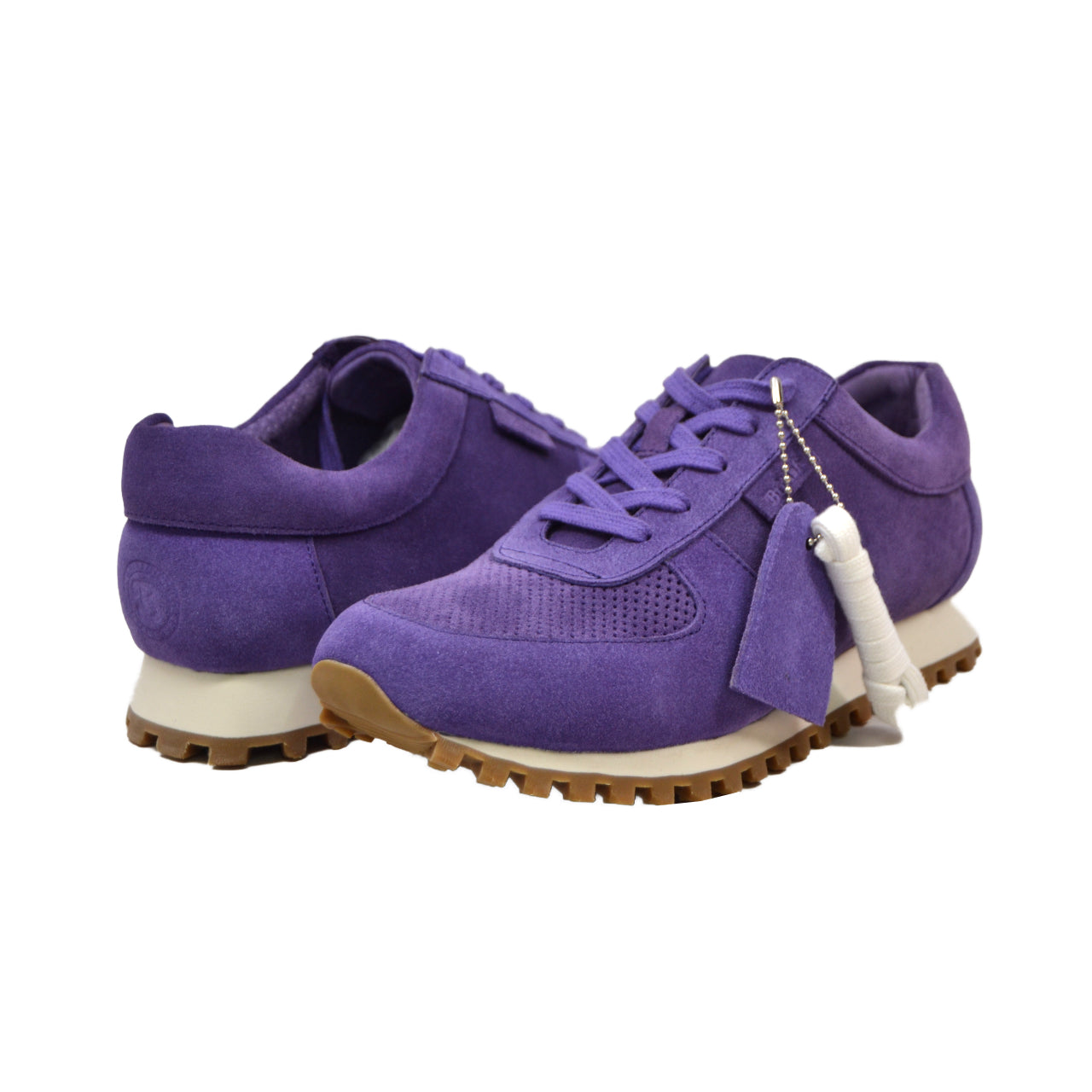 British Walkers Surrey Men's Purple Low Top Sneakers view 1