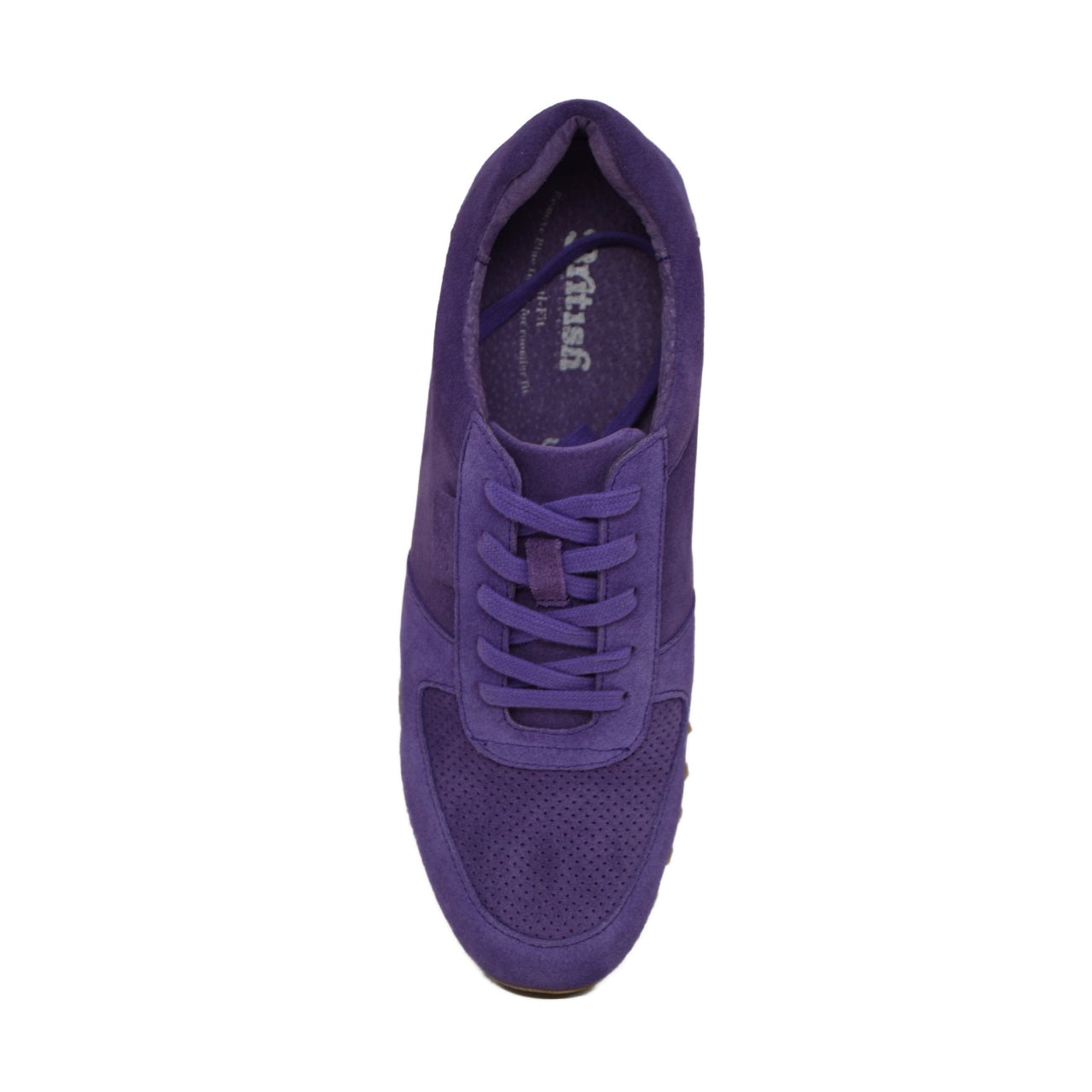 British Walkers Surrey Men's Purple Low Top Sneakers view 7
