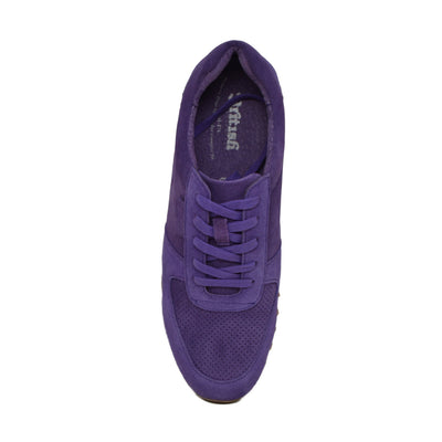 British Walkers Surrey Men's Purple Low Top Sneakers view 7