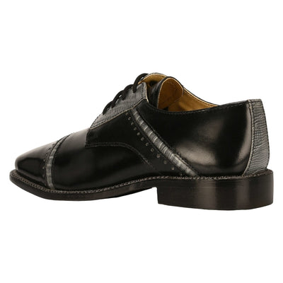 Liberty Zeno Swish Leather Oxford Style Dress Shoes for Kids