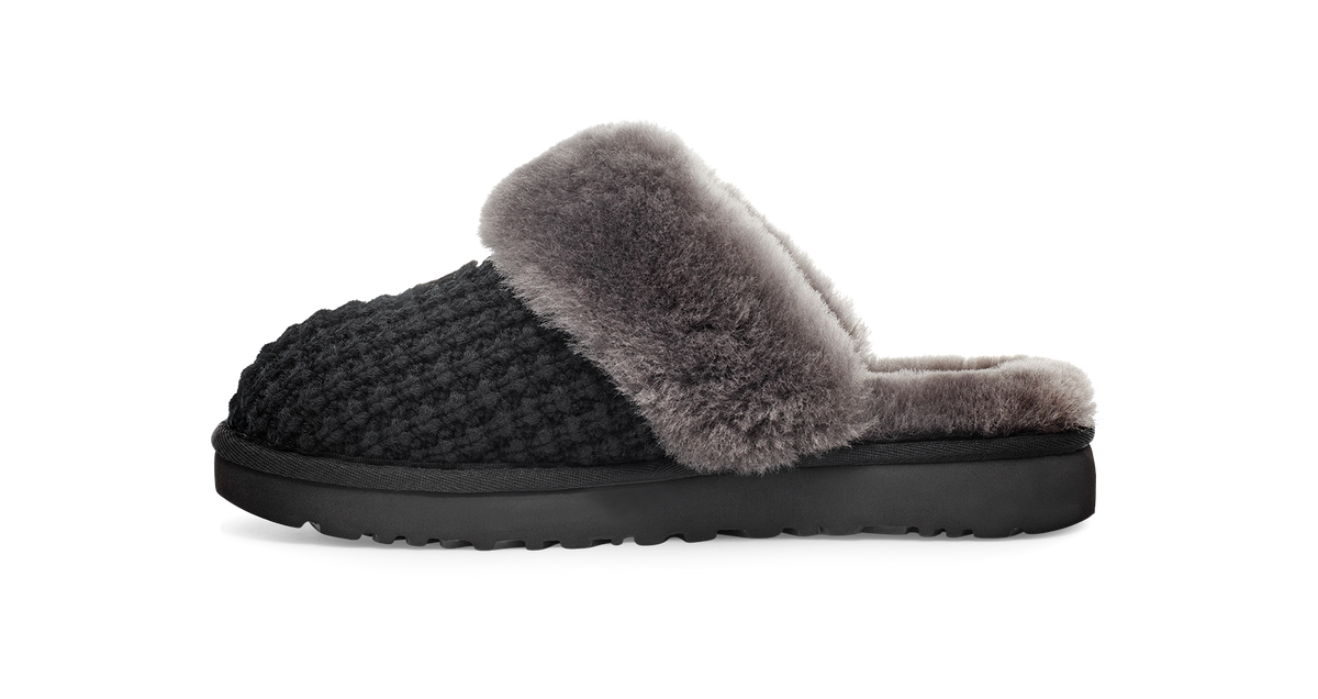UGG Cozy Womens Slippers — Black