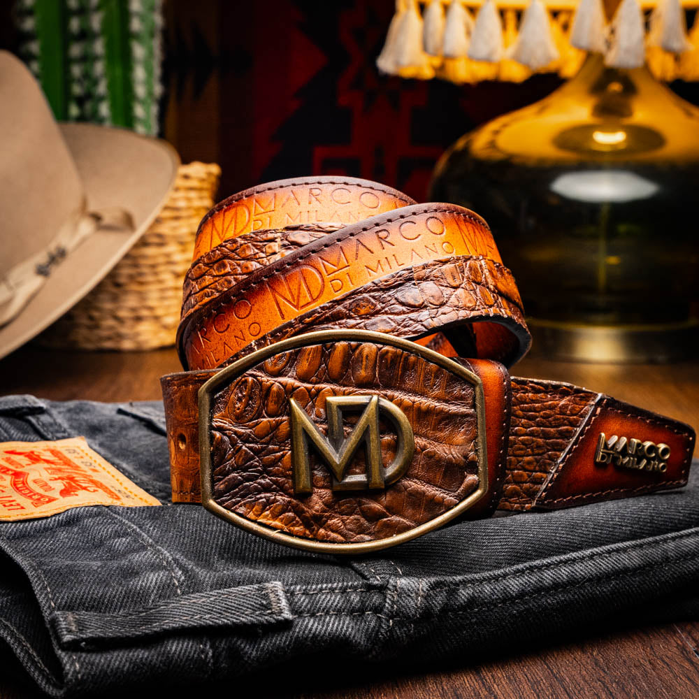 Marco Di Milano  Texas Belt Aged Maple – product view 5