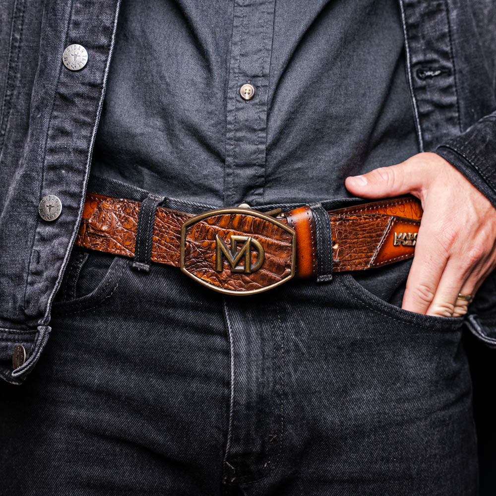 Marco Di Milano  Texas Belt Aged Maple – product view 9
