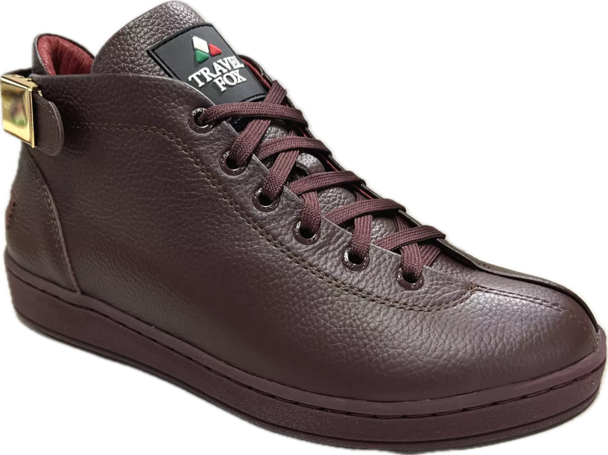 Travel Fox Malibu Mid Men's Burgundy Leather 915601 44