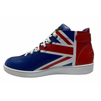 Travel Fox Union Jack Men's Red White and Blue Leather Sneakers 91560121