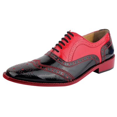 Liberty Zeno Tremont Genuine Leather Oxford Style Brogue Dress Shoes