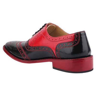 Liberty Zeno Tremont Genuine Leather Oxford Style Brogue Dress Shoes