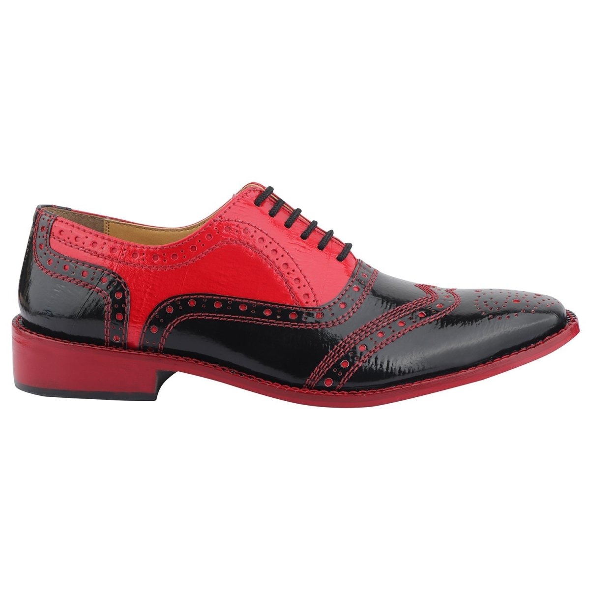 Liberty Zeno Tremont Genuine Leather Oxford Style Brogue Dress Shoes