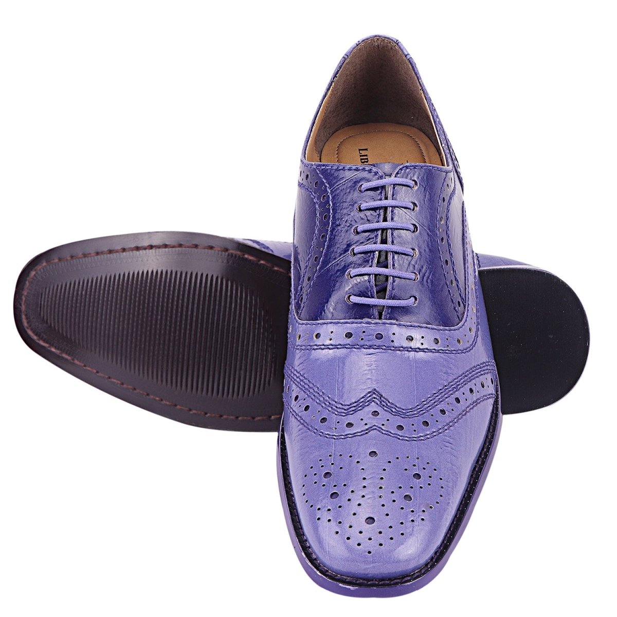 Liberty Zeno Tremont Genuine Leather Oxford Style Brogue Dress Shoes