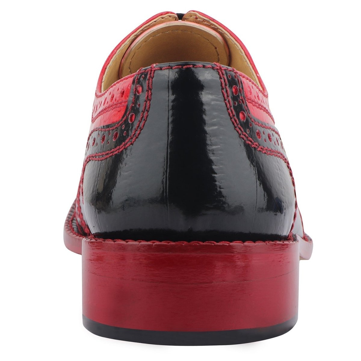 Liberty Zeno Tremont Genuine Leather Oxford Style Brogue Dress Shoes