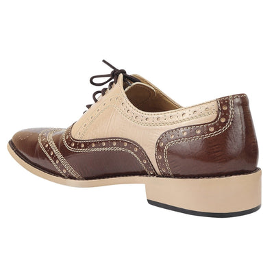 Liberty Zeno Tremont Genuine Leather Oxford Style Brogue Dress Shoes