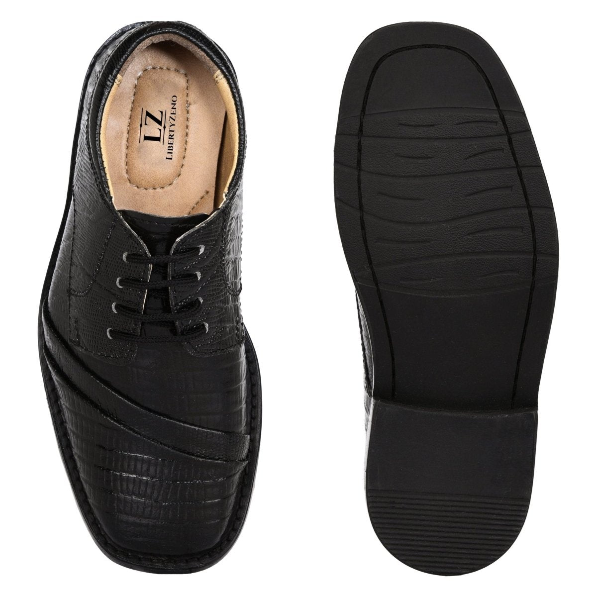 Liberty Zeno Trevor Leather Oxford Style Boys Dress Shoes