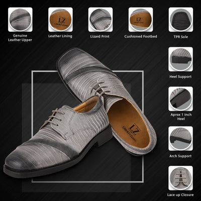 Liberty Zeno Trevor Leather Oxford Style Boys Dress Shoes