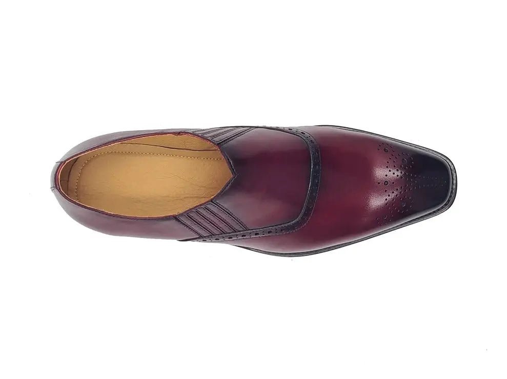Carrucci Shoes Unknown Brand Medallion Slip On Loafer Calfskin KS50926