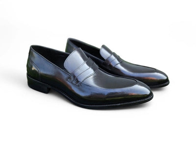 Carrucci Shoes Unknown Brand Modern Classic Penny Loafer Calfskin KS47911