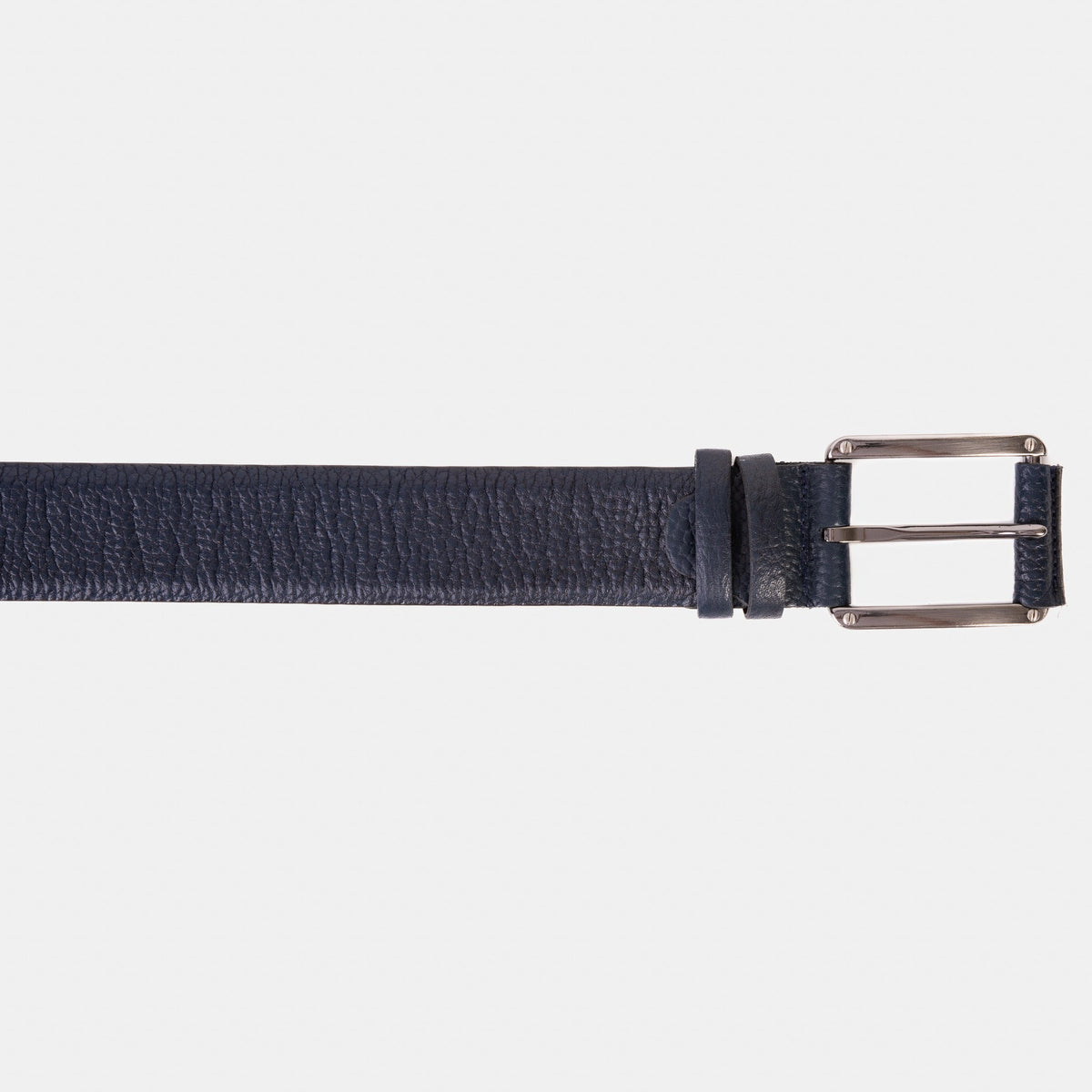 Vinci Leather The Draco Navy Calfskin Belt – product view 5