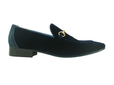 Carrucci Shoes Velvet Buckle Loafer Luxe Everyday Classic Timeless Velvet