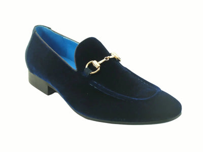 Carrucci Shoes Velvet Buckle Loafer Luxe Everyday Classic Timeless Velvet