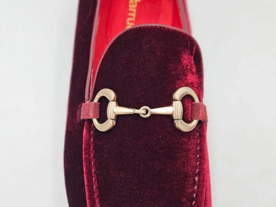 Carrucci Shoes Velvet Buckle Loafer Luxe Everyday Classic Timeless Velvet