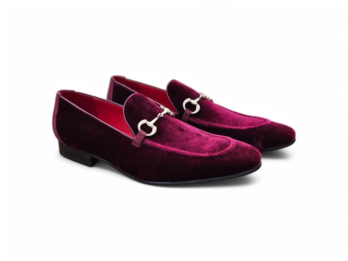 Carrucci Shoes Velvet Buckle Loafer Luxe Everyday Classic Timeless Velvet