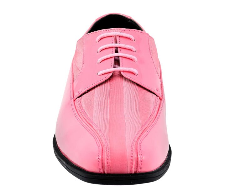 Viotti Patent Leather Derby Shoes 179 Pink