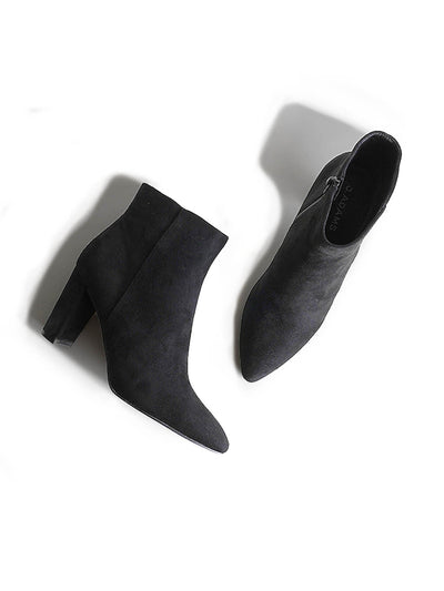 Wallice | Black Suede