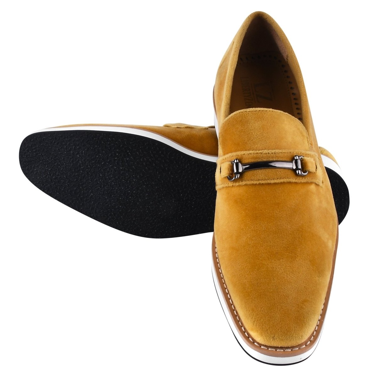 Liberty Zeno Welkar and Rachal Father Son Yellow Combination Shoes
