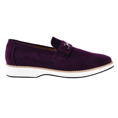 Liberty Zeno Welkar Men Velvet Causal Buckle Slip - On Loafers Shoes