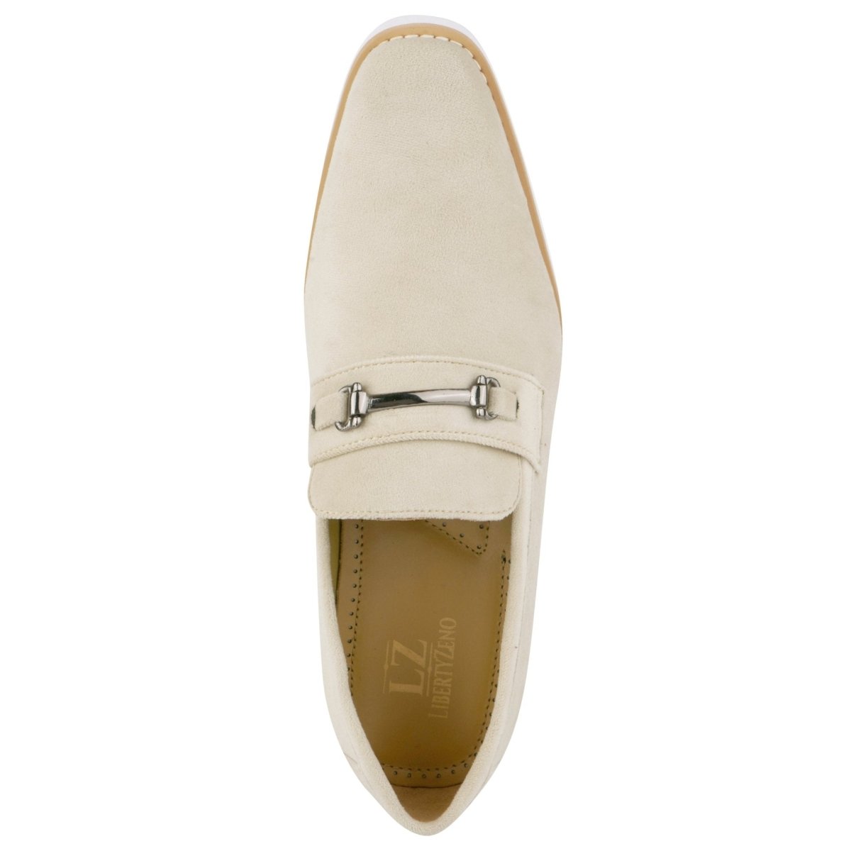 Liberty Zeno Welkar Men Velvet Causal Buckle Slip - On Loafers Shoes