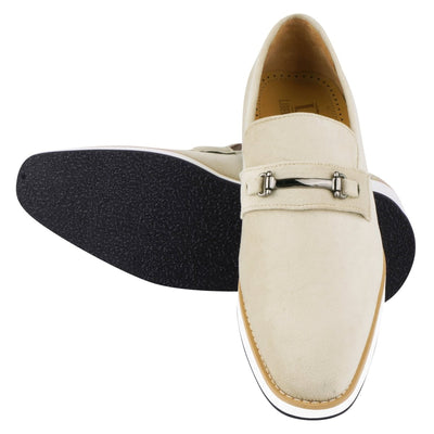 Liberty Zeno Welkar Men Velvet Causal Buckle Slip - On Loafers Shoes