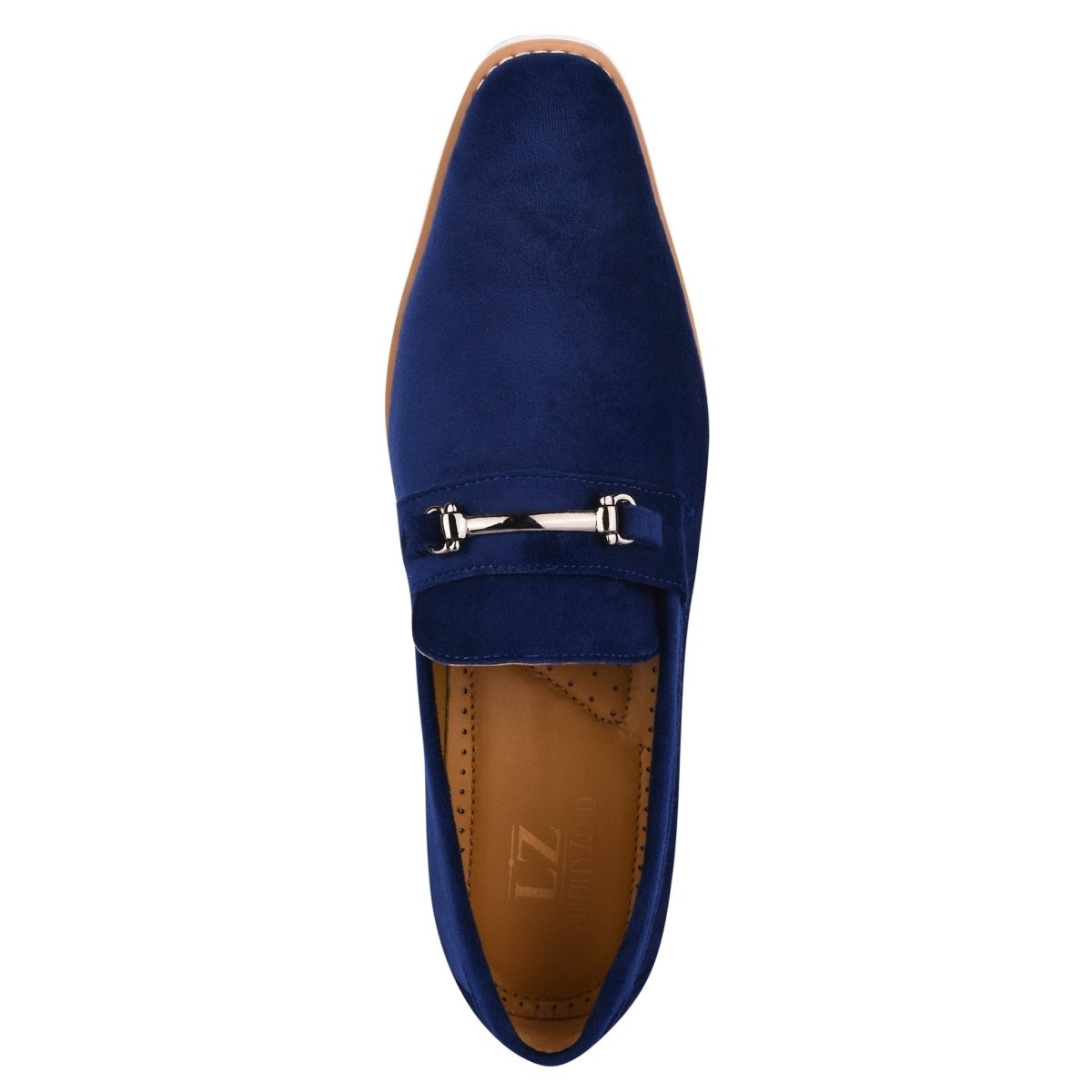 Liberty Zeno Welkar Men Velvet Causal Buckle Slip - On Loafers Shoes