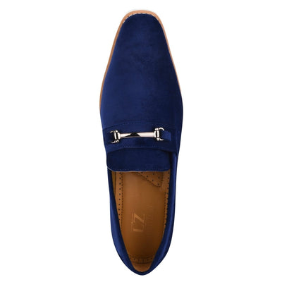 Liberty Zeno Welkar Men Velvet Causal Buckle Slip - On Loafers Shoes