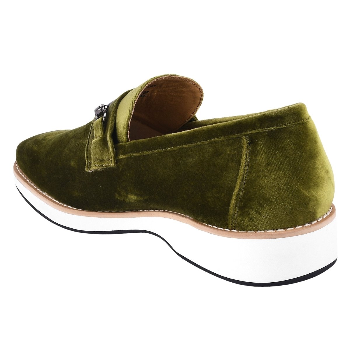 Liberty Zeno Welkar Men Velvet Causal Buckle Slip - On Loafers Shoes