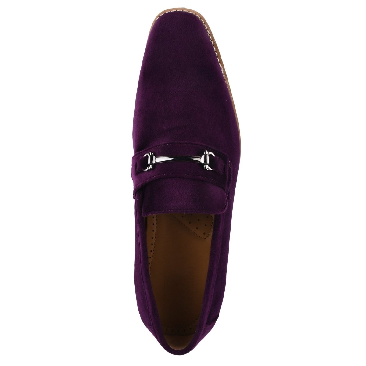Liberty Zeno Welkar Men Velvet Causal Buckle Slip - On Loafers Shoes