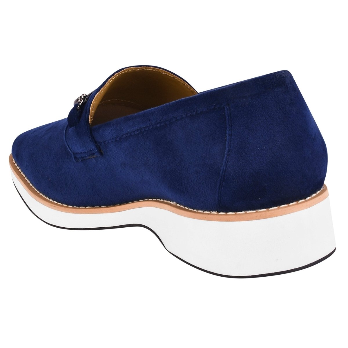 Liberty Zeno Welkar Men Velvet Causal Buckle Slip - On Loafers Shoes