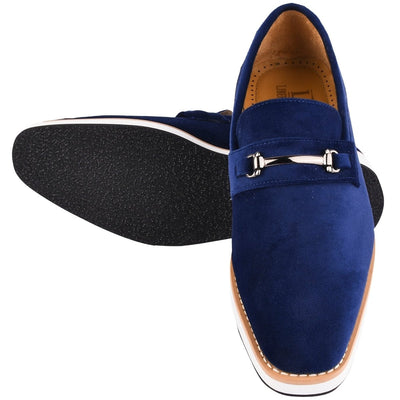 Liberty Zeno Welkar Men Velvet Causal Buckle Slip - On Loafers Shoes