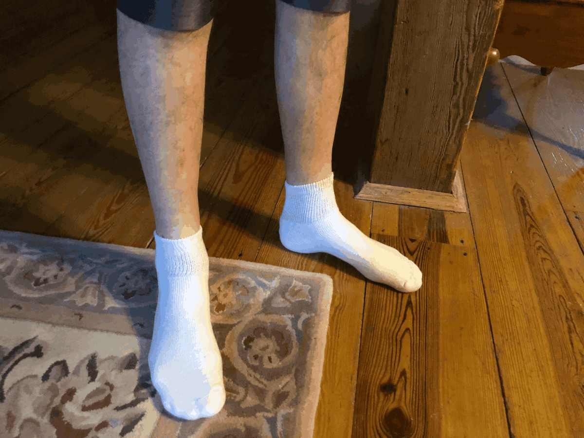 Women's Cotton Diabetic Ankle Socks (Assorted) – product view 4