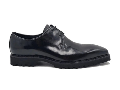 Carrucci Shoes Whole Cut Derby With Lug Sole Lightweight KS480101