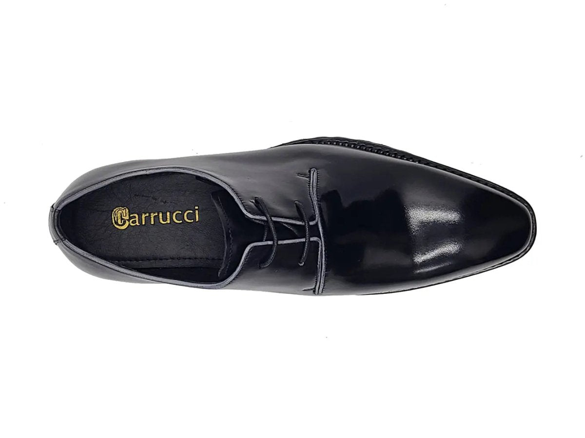 Carrucci Shoes Whole Cut Derby With Lug Sole Lightweight KS480101