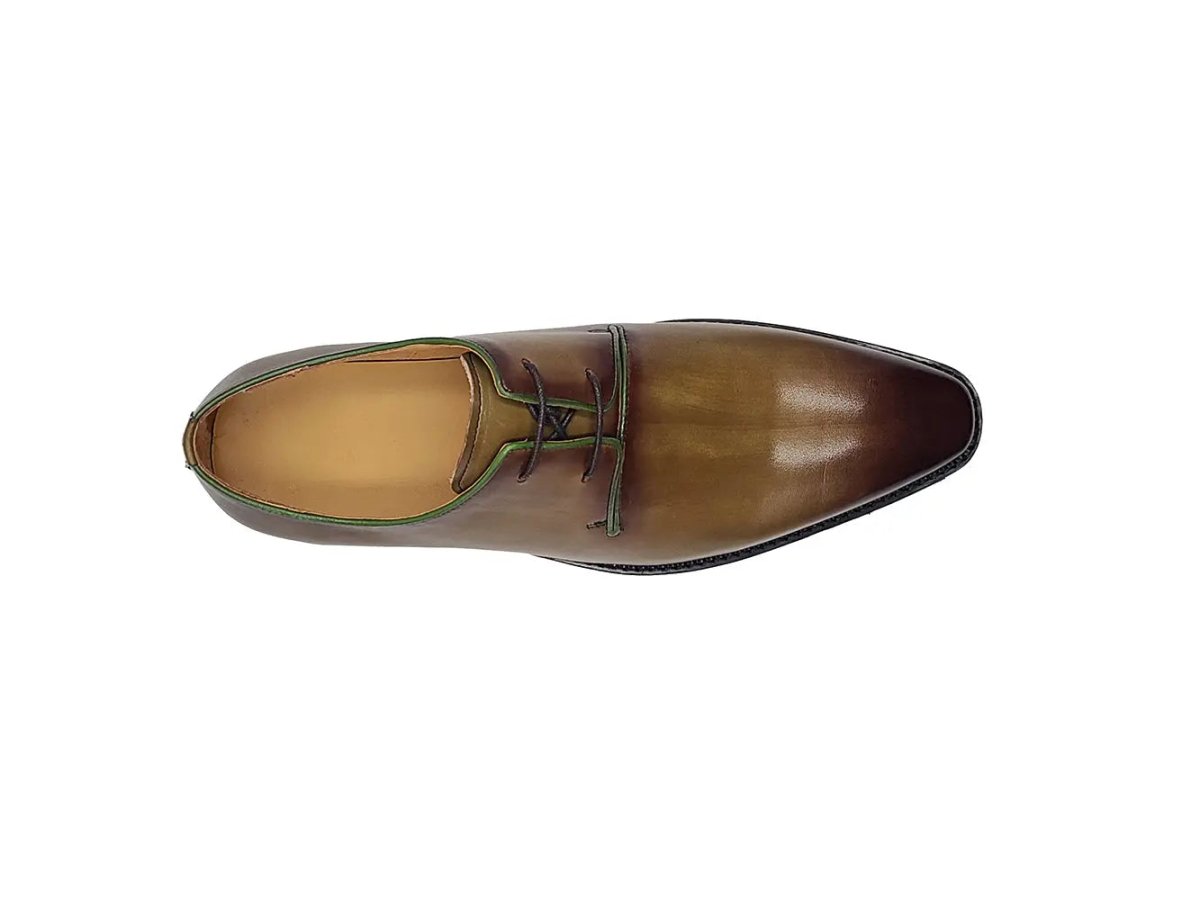 Carrucci Shoes Whole Cut Derby With Lug Sole Lightweight KS480101