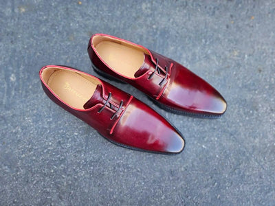 Carrucci Shoes Whole Cut Derby With Lug Sole Lightweight KS480101