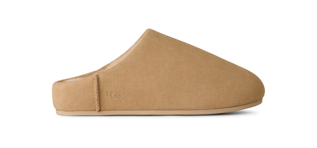 UGG Elea Womens Slip-On Slippers — Sand Suede