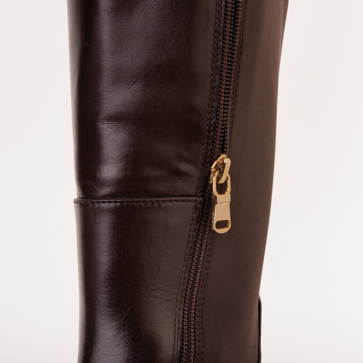 Vinci Leather The Windsor Brown Leather Knee High Boot – product view 5