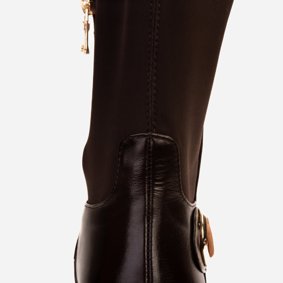 Vinci Leather The Windsor Brown Leather Knee High Boot – product view 7