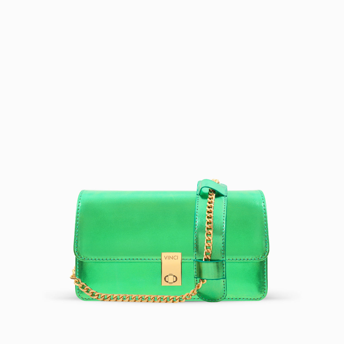 Vinci Leather The Torola Green Handbag – product view 2
