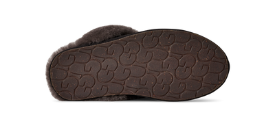 UGG Scuffette II Womens Slippers — Black/Grey Suede