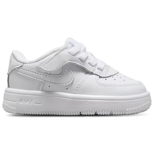 Nike Air Force 1 Low LE Toddlers' (TD) Sneakers — White/White Leather Low-Top