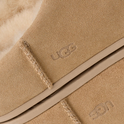 UGG Elea Womens Slip-On Slippers — Sand Suede